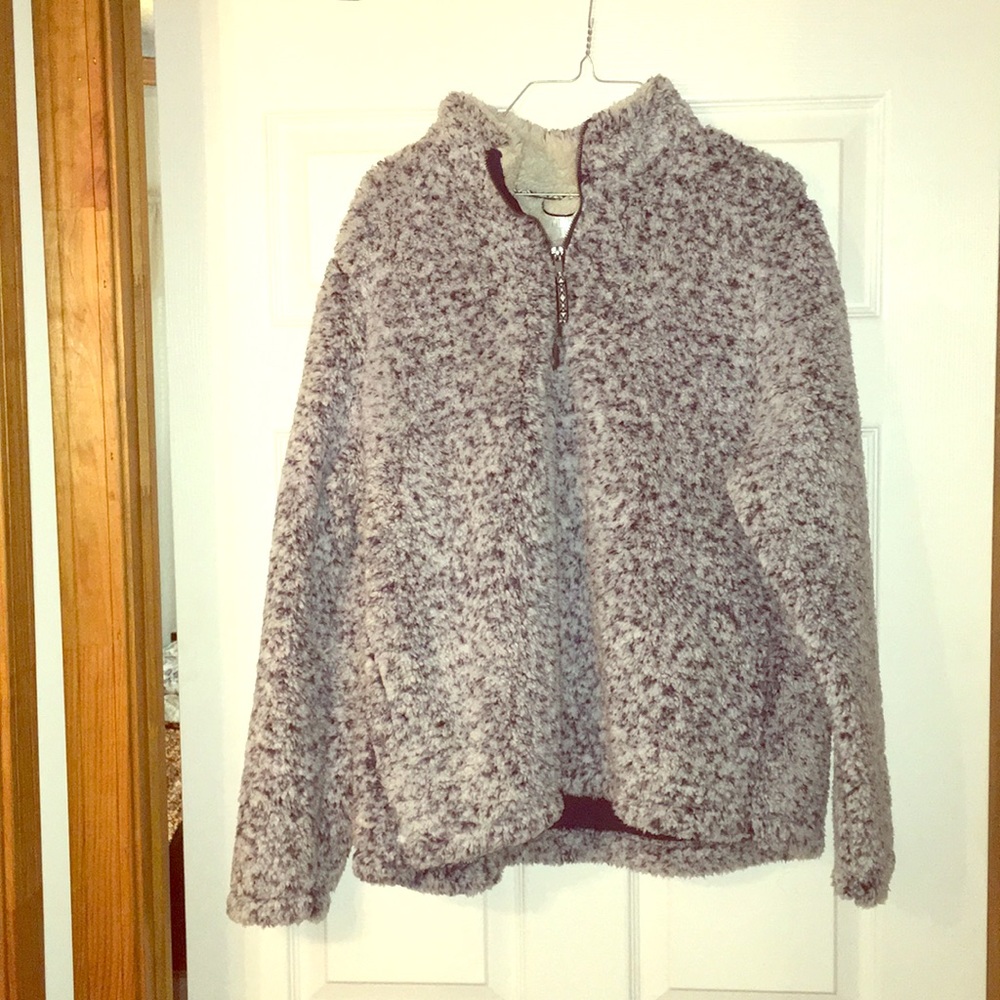 Cozy Sherpa pullover
